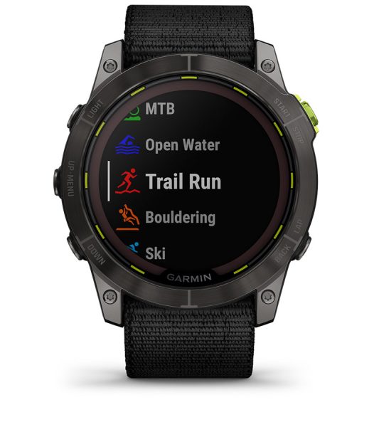 Умные часы Garmin Enduro 2 Sapphilar Solar Carbon Grey